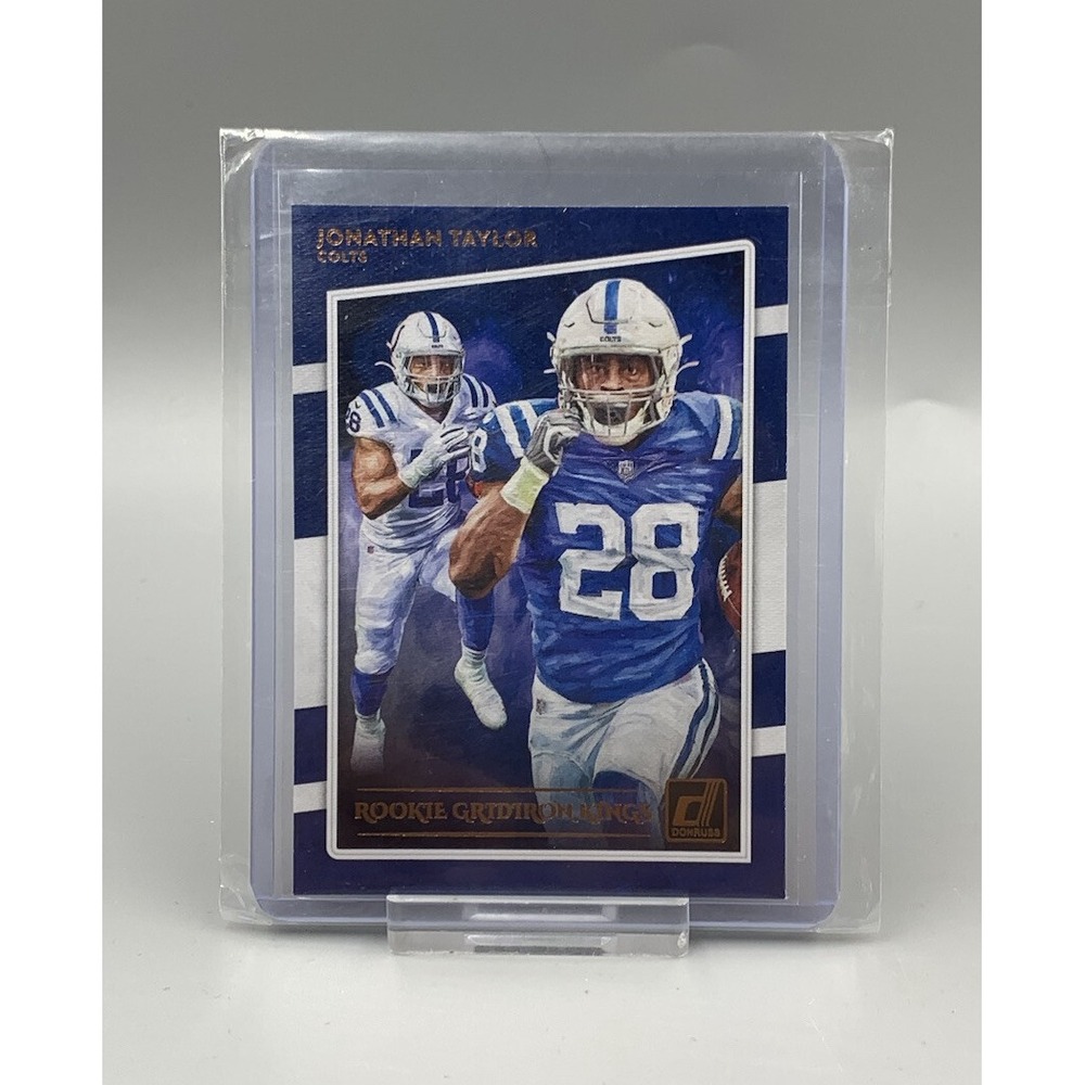 2020 Donruss Rookie Gridiron Kings #RGK-JT Jonathan Taylor Indianapolis Colts